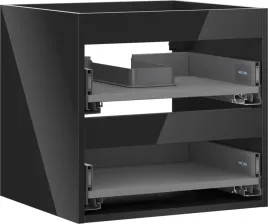 mexen-box-a-korpus-szafki-podumywalkowej-50-cm-2-szuflady-czarny-polysk