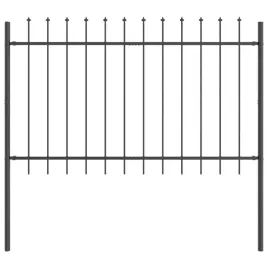 ogrodzenie-ogrodowe-szary-1-7-x-1-m-stal-malowana-proszkowo