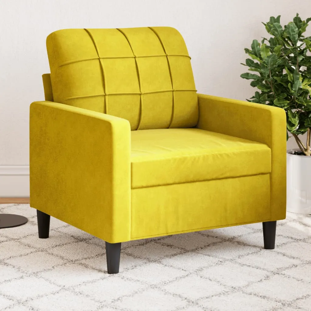 fotel-zolty-60-cm-obity-aksamitem