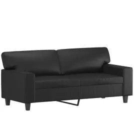 2-osobowa-sofa-czarna-140-cm-sztuczna-skora