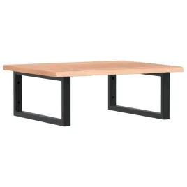 polka-scienna-pod-umywalke-stal-i-lite-drewno-debowe