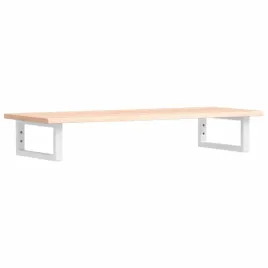 polka-scienna-pod-umywalke-stal-i-lite-drewno-debowe