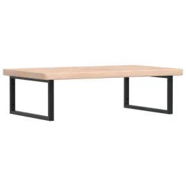 polka-scienna-pod-umywalke-stal-i-lite-drewno-debowe