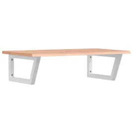 polka-scienna-pod-umywalke-stal-i-lite-drewno-debowe