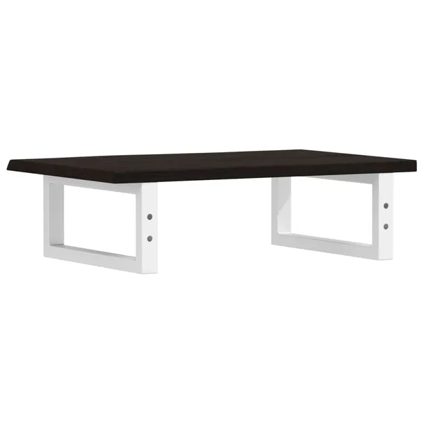 polka-scienna-pod-umywalke-stal-i-lite-drewno-debowe-stan-nowy-marka-vidaxl