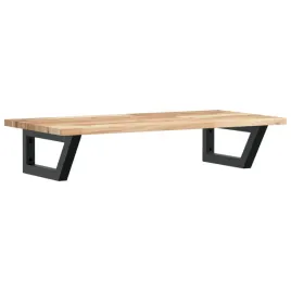 polka-scienna-pod-umywalke-stal-i-lite-drewno-akacjowe