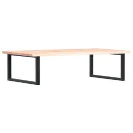 polka-scienna-pod-umywalke-stal-i-lite-drewno-debowe