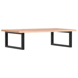 polka-scienna-pod-umywalke-stal-i-lite-drewno-debowe