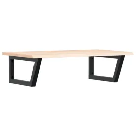 polka-scienna-pod-umywalke-stal-i-lite-drewno-debowe