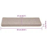 maty-na-schody-30-szt-65x21x4-cm-taupe-rectangular-edge-stan-nowy-producent-vidaxl