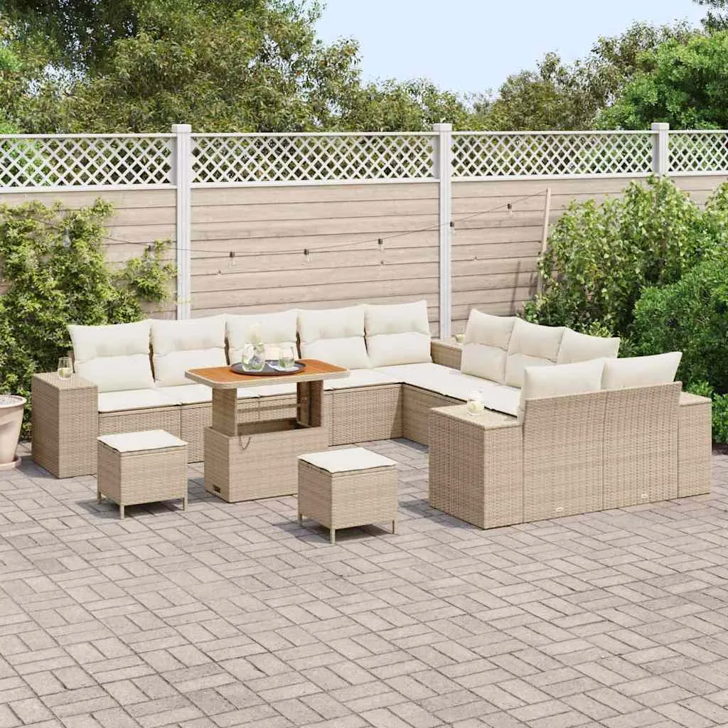 zestaw-sof-na-ogrod-13-pcs-bezowy-polirattan-stan-nowy