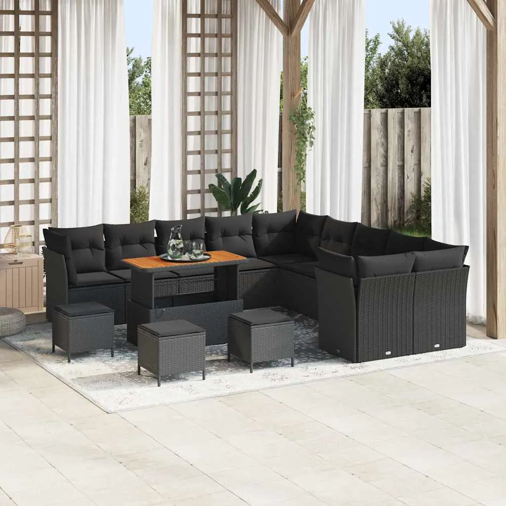 zestaw-sof-na-ogrod-14-pcs-czarny-polirattan