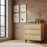 borg-komoda-3s-70-dab-artisan-stan-nowy-wysokosc-mebla-78-4-cm