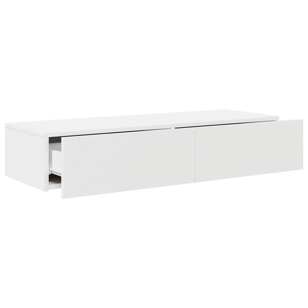 polka-scienna-z-szufladami-biala-100x36x19-cm-stan-nowy