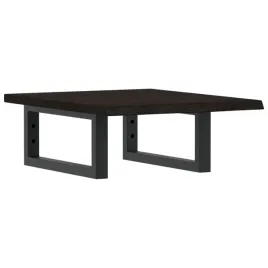 polka-scienna-pod-umywalke-stal-i-lite-drewno-debowe