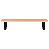 polka-scienna-pod-umywalke-stal-i-lite-drewno-debowe-glebokosc-mebla-40-cm