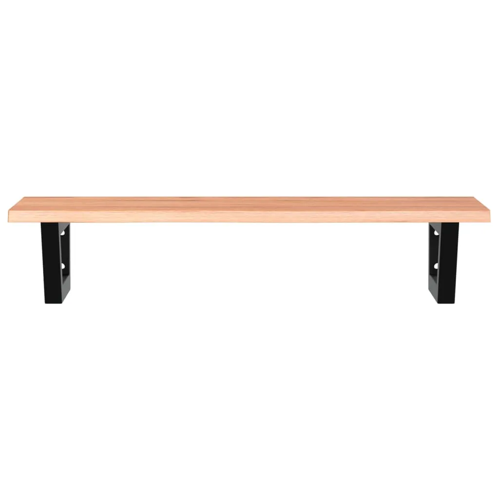 polka-scienna-pod-umywalke-stal-i-lite-drewno-debowe