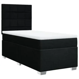 lozko-kontynentalne-z-materacem-czarne-tkanina-80x200-cm
