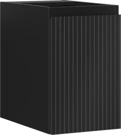 mexen-rivel-szafka-lazienkowa-30-cm-1-drzwi-ryflowana-czarna-mat