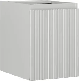 mexen-rivel-szafka-lazienkowa-35-cm-1-drzwi-ryflowana-szara-mat