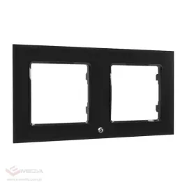 ramka-do-wlacznikow-shelly-podwojna-czarna