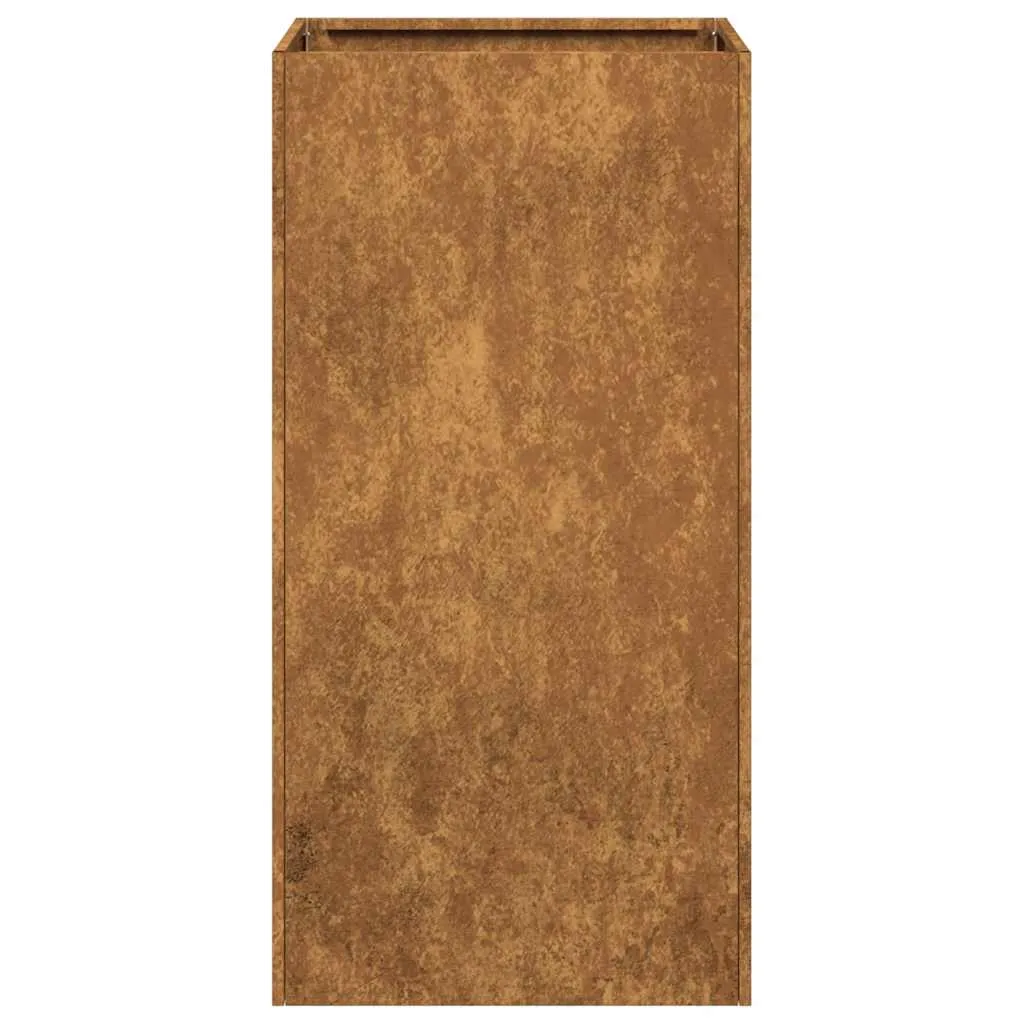 doniczka-rusty-40x40x80-cm-stal-nierdzewna-stan-nowy