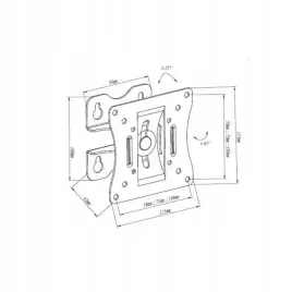 art-uchwyt-tv-10-27-15kg-cv-25-reg-pion-poziom