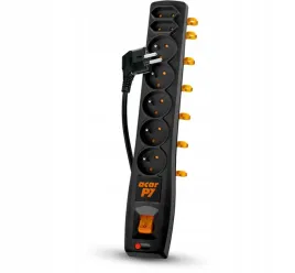 listwa-przeciwprzepieciowa-acar-p7-czarny-15m-7-gniazd-w0114