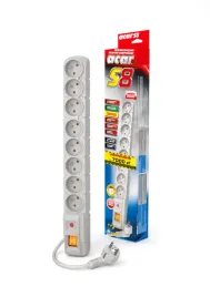 acar-listwa-przeciwprzepieciowa-zasilajaca-s8-3m-8-gniazd-szara-w0150