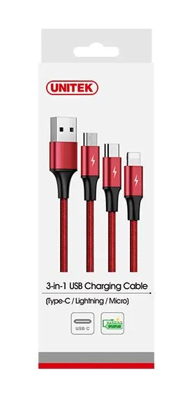 unitek-c4049rd-3-in-1-usb-charging-cable-stan-nowy