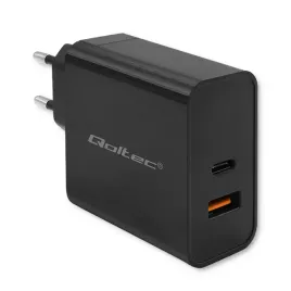 qoltec-ladowarka-super-quick-pd-1xusb-c-1xusb-90w-5-20v-2-4-4-35a-czarna