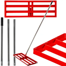 reczny-niwelator-90x30cm-do-rownania-terenu-trawnika-z-trzonkiem-174cm