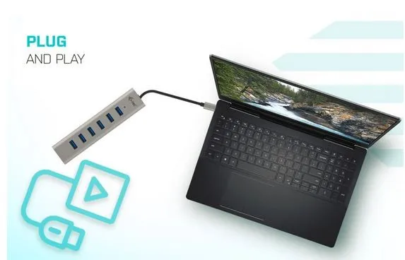 i-tec-hub-usb-c-charging-metal-hub-7-port