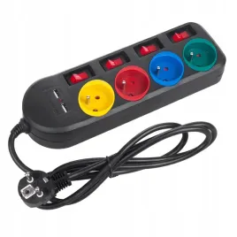maclean-listwa-zasilajaca-4-gniazda-2xusb-z-wlacznikami-1-5m-czarna-mce229b