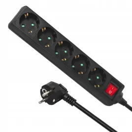 maclean-listwa-zasilajaca-5-gniazd-z-wylacznikiem-czarny-3500w-1-4m-mce226g