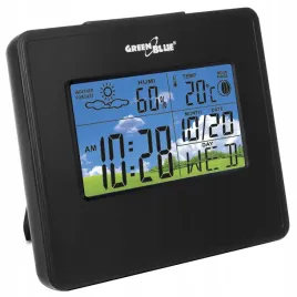 stacja-pogody-zegar-kalendarz-fazy-ksiezyca-greenblue-gb148b-black