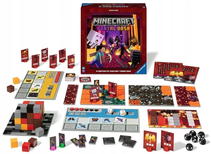 gra-planszowa-ravensburger-minecraft-portal-dash