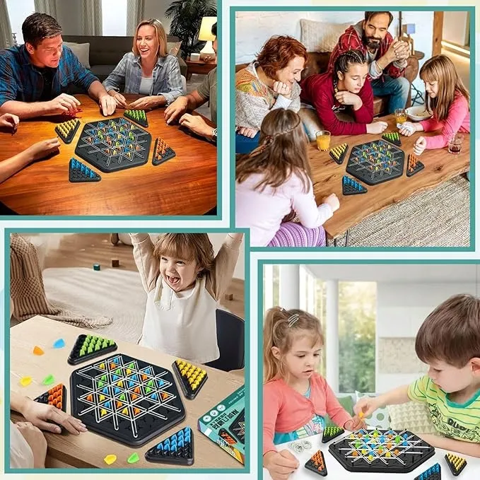 triangle-chess-board-game-interactive-pegboard-game-desktop-board-games