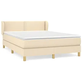 lozko-kontynentalne-z-materacem-kremowe-tkanina-140x190-cm