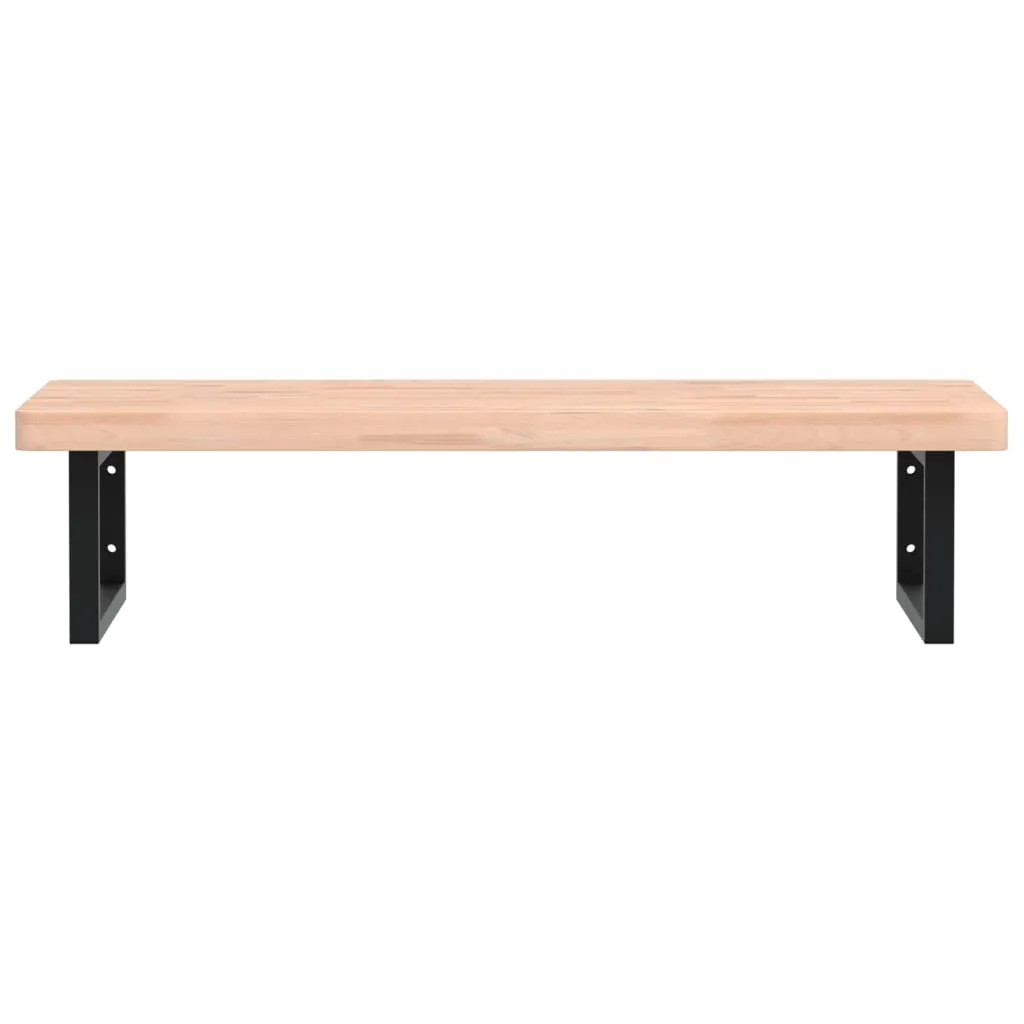 polka-scienna-pod-umywalke-stal-i-lite-drewno-bukowe