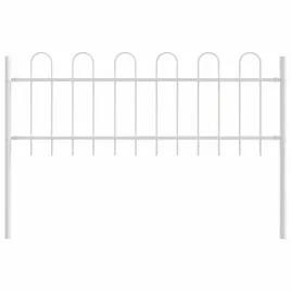ogrodzenie-ogrodowe-bialy-1-7-x-0-6-m-stal-malowana-proszkowo