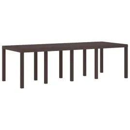 stol-ogrodowy-brazowy-250-x-100-x-73-cm-polirattan