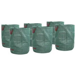 torby-na-odpady-do-ogrodu-12-pcs-zielony-66-x-66-x-83-5-cm