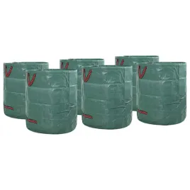 torby-na-odpady-do-ogrodu-12-pcs-zielony-45-x-45-x-76-cm