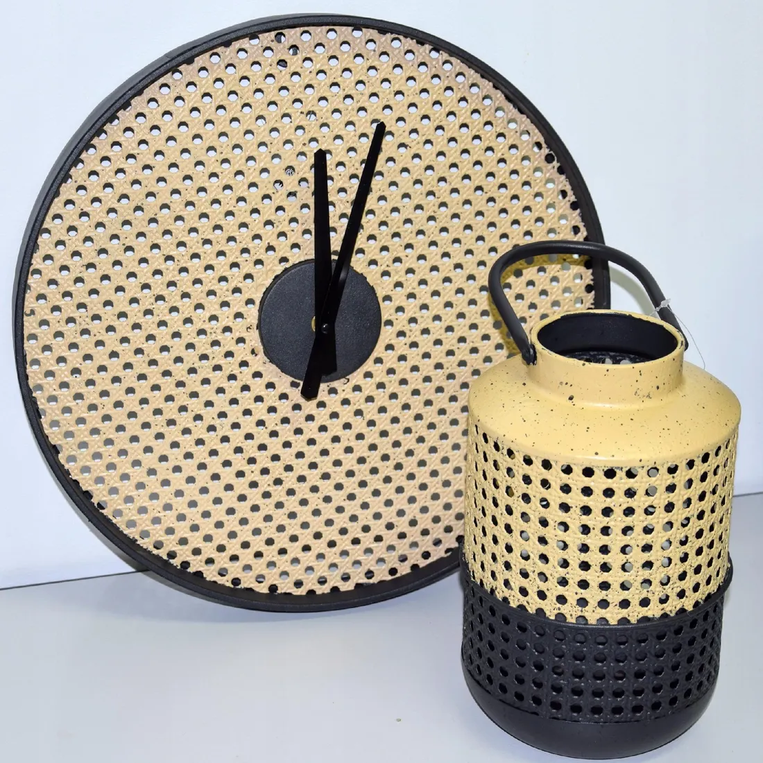 zegar-scienny-bezowy-azurowy-41cm-stan-nowy