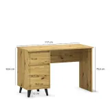 borg-biurko-1d1s-120-dab-artisan-rodzaj-pod-komputer-proste