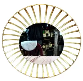 lustro-okragle-zlote-80x9cm