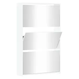 szafka-na-buty-z-lustrem-3-warstwowa-polysk-bialy-63x17x1025-cm