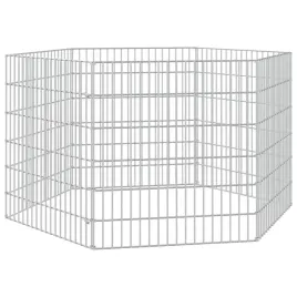 kojec-dla-zwierzat-6-paneli-54x60-cm-galwanizowane-zelazo