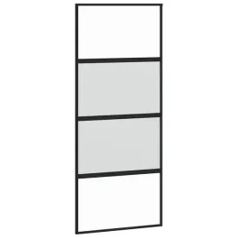 drzwi-przesuwne-czarne-90x205-cm-szklo-hartowane-aluminium